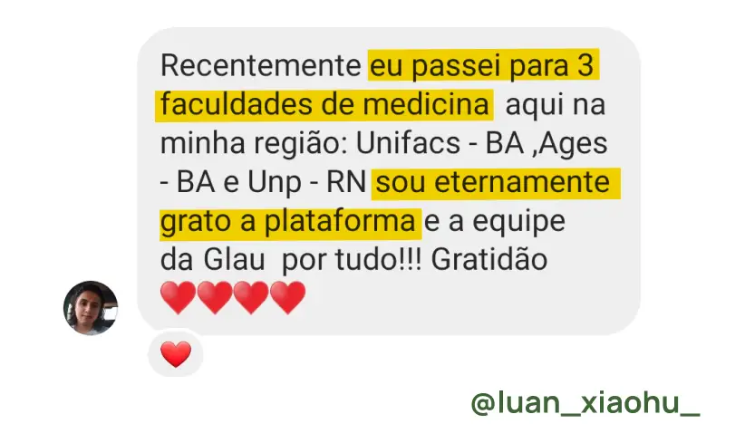 Depoimento sobre a Glau 2