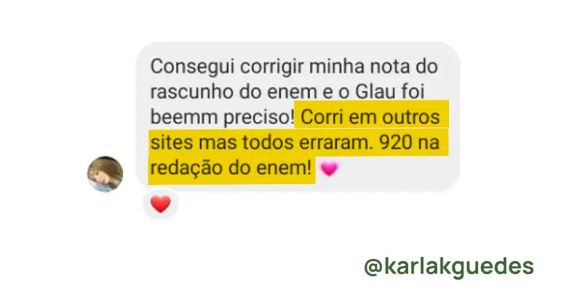 Depoimento sobre a Glau 40