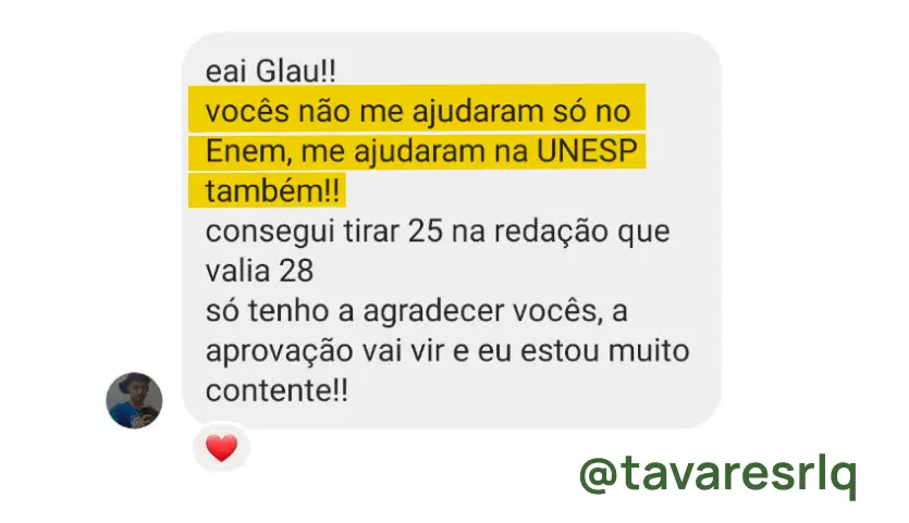 Depoimento sobre a Glau 14