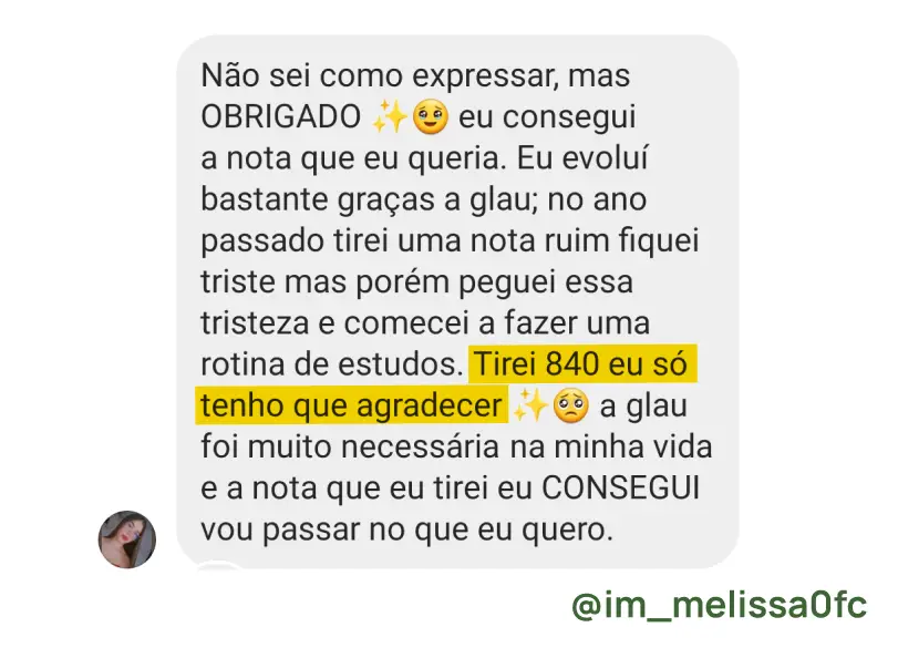 Depoimento sobre a Glau 21