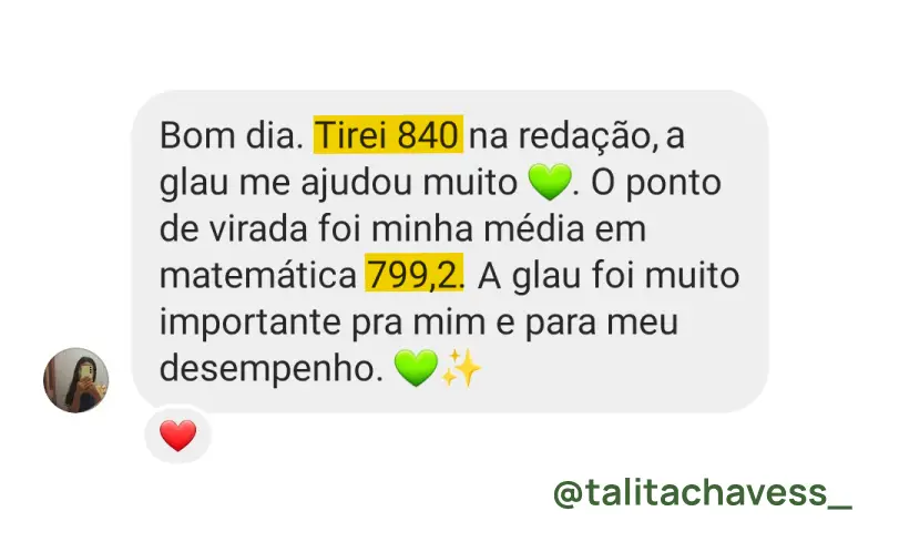 Depoimento sobre a Glau 23