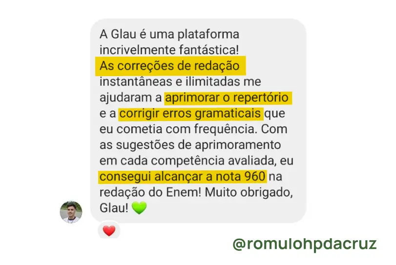 Depoimento sobre a Glau 34